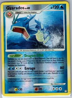 Gyarados 26/123 Reverse Holo Mysterious Treasures - Pokemon Card - NM - Image 1