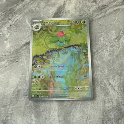 Pokemon TCG Ivysaur Scarlet & Violet 151 Card 167/165 Near Mint pack fresh - Image 4