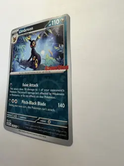 Pokemon TCG Umbreon Obsidian Flames GameStop Exclusive Reverse Holo Card 130/197 - Image 3