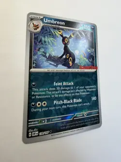 Pokemon TCG Umbreon Obsidian Flames GameStop Exclusive Reverse Holo Card 130/197 - Image 5