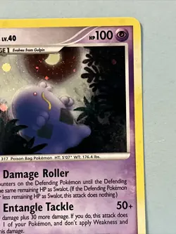 Pokemon Swalot Arceus 9/99 Holo Rare Card 2009 - Image 3