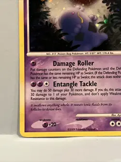 Pokemon Swalot Arceus 9/99 Holo Rare Card 2009 - Image 5