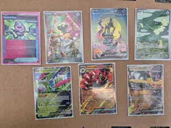 Pokemon Card Iron Crown ex 206/162 & Drampa 184/162 Minccino 182/162 & More - Image 1