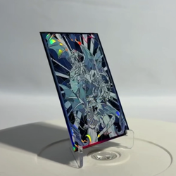 Blue-Eyes White Dragon Foil Prismatic Card Sleeves (50 ct) - YuGiOh TCG/CCG - Image 2