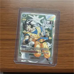 Bandai Dragon Ball Super Card Game Son Goku SB02-038 SR Holo Battle Card - Image 1