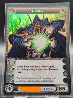 Chaotic Card : Elna Forged Unity First Edition Super Rare Creature - Image 1