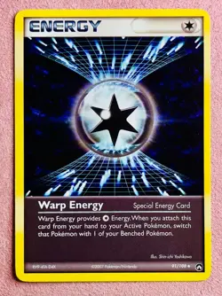 Warp Energy 91/108 | EX Power Keepers | 2007 Vintage Pokemon TCG Card | LP - Image 1