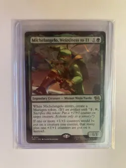 MTG Michelangelo, Weirdness to 11 - TMNT (TMT) #121 Normal - Image 3