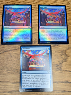 Flow State x3 (2x FOIL) Secrets of Strixhaven SOS MTG Magic Gathering NEW NM - Image 1