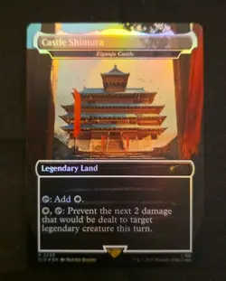 Castle Shimura, 2230, Foil, Ghost of Tsushima Secret Lair Magic MTG NM - Image 1