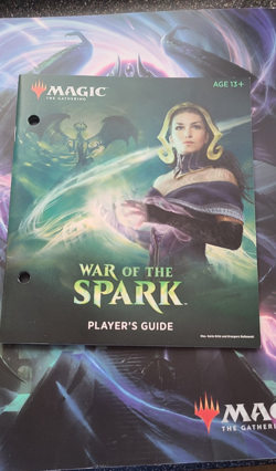 Magic the Gathering,MTG, War of the Spark collectors folder,complete - Image 3