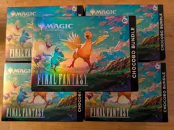 Magic: The Gathering Final Fantasy Chocobo Bundle New Sealed - Image 1