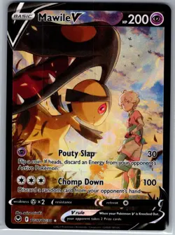 Mawile V TG17/TG30 SWSH12: Silver Tempest Trainer Gallery - Pokemon Card - NM - Image 1