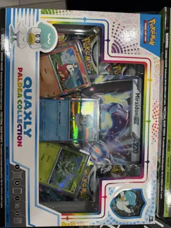 Pokemon TCG Paldea Collection Box Fuecoco, Quaxly, Sprigatito Set Of 3 - SEALED - Image 2