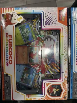 Pokemon TCG Paldea Collection Box Fuecoco, Quaxly, Sprigatito Set Of 3 - SEALED - Image 3