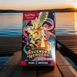 Pokemon TCG Mega Evolution—Ascended Heroes Booster Bundle Box 6 Packs English - Image 2