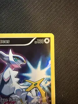 Pokemon TCG Arceus XY116 Full Art Mythical Collection Black Star Promo Holo NM - Image 3