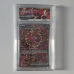 Pokemon TCG Oricorio EX MEP 024 ACE 8 Black star promo Mega charizard UPC - Image 1