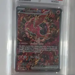 Pokemon TCG Oricorio EX MEP 024 ACE 8 Black star promo Mega charizard UPC - Image 3
