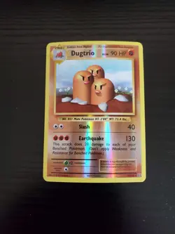 Dugtrio - 2016 Pokemon XY Evolutions Reverse Holo #56/108 - NM/MT - Image 1