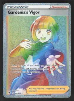 Gardenia's Vigor 202/189 Pokemon TCG SWSH10: Astral Radiance NM - Image 1