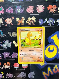 LOT OF 4 Shadowless Charmander 46/102 Base Set Vintage 1999 Pokemon Card - LP - Image 4