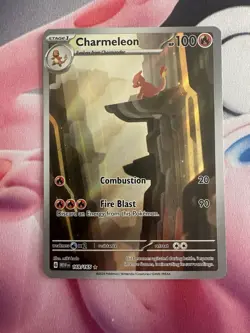 Pokemon TCG Charmeleon 169/165 SV: Scarlet & Violet 151 Illustration Rare Holo - Image 2