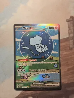 Pokemon TCG Bubble Mew EX Paldean Fates Holo Card 232/091 Near Mint - Image 1