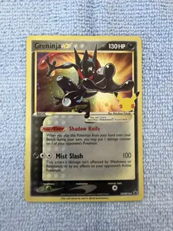 Greninja Gold Star - SWSH144 - Celebrations Black Star Promo - Pokemon TCG - Image 1