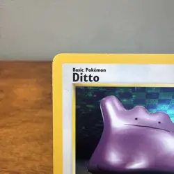 Pokemon TCG Ditto 3/62 Rare Holo Fossil English Edition LP - Image 2