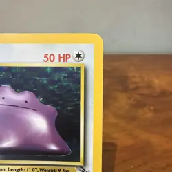 Pokemon TCG Ditto 3/62 Rare Holo Fossil English Edition LP - Image 3