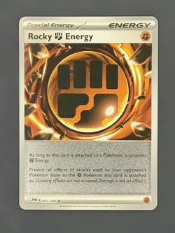 Rock Fighting Energy 087/088 Reverse Holo Rare Perfect Order Pokemon NM - Image 1