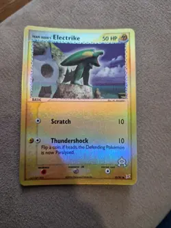 Pokemon TCG - Electrike 52/95 Team Magma vs Team Aqua Vintage Reverse Holo - NM - Image 1
