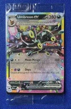 Umbreon Ex Stamped Pokemon Prismatic Evolutions Promo Surprise Box 60/131 Sealed - Image 1