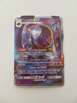 2016 POKEMON GX HOLO BLACK STAR PROMO SM17 LUNALA - Image 1