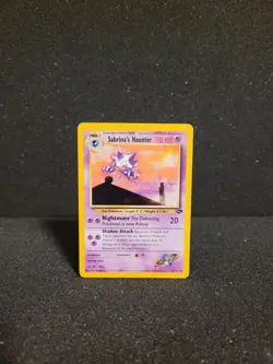 Pokemon Karte Sabrina's Haunter - 55/132 Gym Challenge Set Alpollo - Image 1
