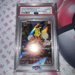PSA 10 Detective Pikachu Returns 098 Promo 2023 Pokemon SV-P JP - Image 2