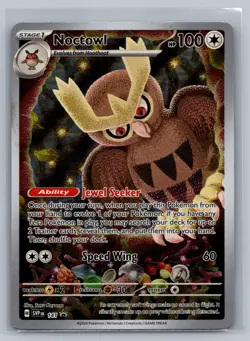 Noctowl SV: Scarlet & Violet Promo Cards #141 Holo Pokemon Card - Image 1