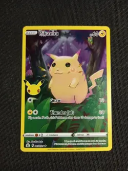 Pokemon Pikachu TCG 005/025 Celebrations 25th Anniversary Card - Image 1