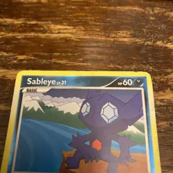 Sableye 48/100 Pokemon Card Stormfront Reverse Holo Uncommon 60 HP Near Mint - Image 4