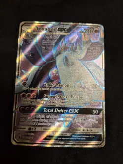 Pokemon Toxapex GX Full Art 136/145 SM Guardians Rising Ultra Rare Holo Card - Image 1