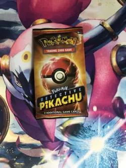 Pokemon Detective Pikachu Movie 2-Card Booster Pack (with SM190 Promo Holo Rare) - Image 1