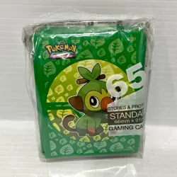 Grookey Grass 2020 Pokemon Card Sleeves - 65 Pack - Ultra Pro - Brand New - Image 1