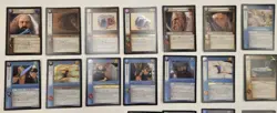 Lord of the Rings TCG LOTR Reflections 26 Card Foil Rare Set NM - Image 2