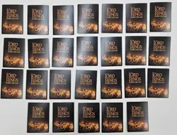 Lord of the Rings TCG LOTR Reflections 26 Card Foil Rare Set NM - Image 4