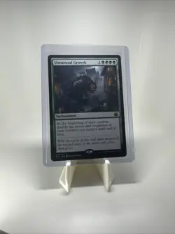 Unnatural Growth Bloomburrow Commander 0245 Regular Rare MTG NM - Image 1