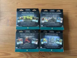 Magic the Gathering Commander Deck Lord of the Rings All 4 Sets - Image 4