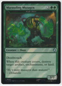 Marauding Mutagen - Acidic Slime (Surge Foil) 48 TMC Magic: The Gathering U Foil - Image 1