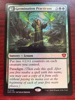 Germination Practicum FOIL - MTG Secrets of Strixhaven - NM - Image 1
