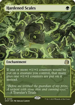 Hardened Scales [WOT - 55] - NM [Foil] TCG MTG - Image 1